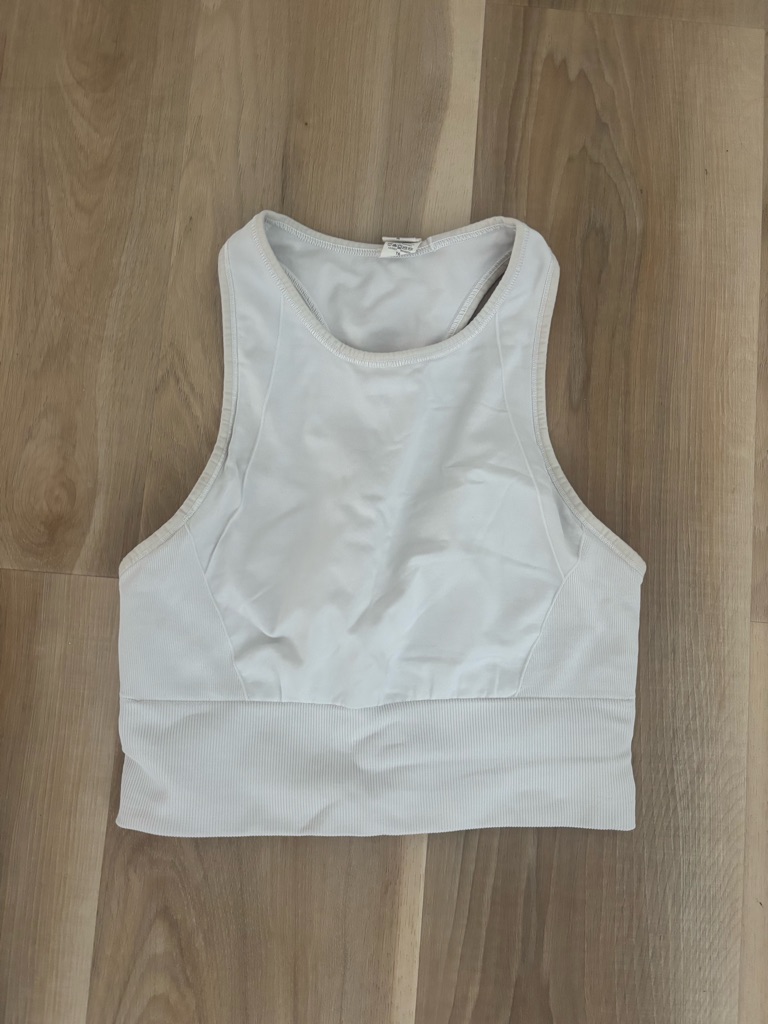 Lululemon Athletica High-Neck Cropped Tank